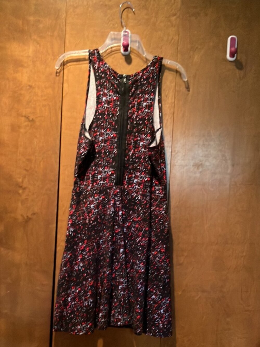 Vans Patterned Sleeveless Dress Size Medium - Picture 6 of 9